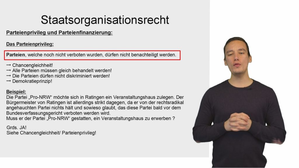 Staatsorganisationsrecht - Paragraph31